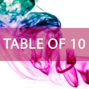 Table of 10